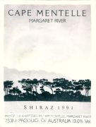 Margaret River_Cape Mentelle_shiraz 1991